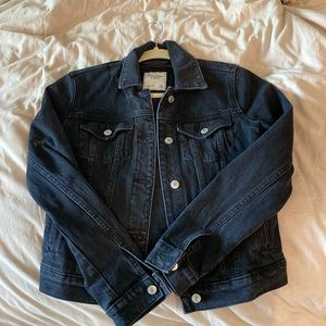 Abercrombie & Fitch Black Denim Jacket